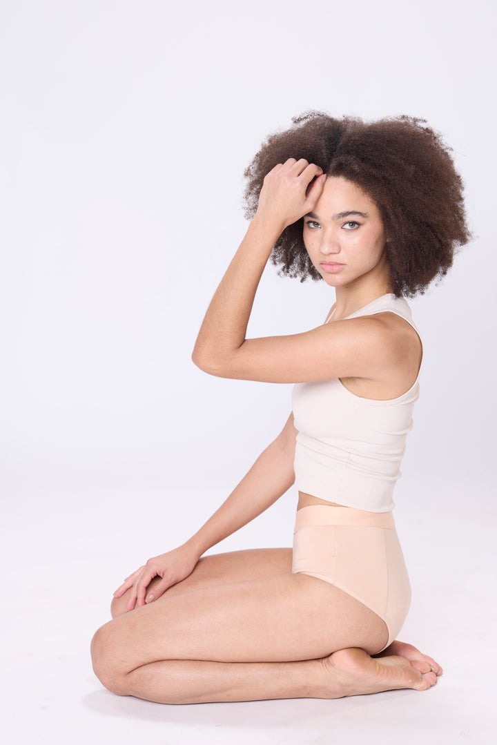 Ecoflo underwear in everyday movement